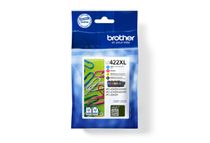 Brother LC422XL - Paquete de 4 - negro, amarillo, cián, magenta - original - cartucho de tinta - para Brother MFC-J5340DW, MFC-J5345DW, MFC-J5740DW, MFC-J6540DW, MFC-J6940DW