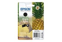 Epson 604 Singlepack - 3.4 ml - negro - original - blíster - cartucho de tinta - para Expression Home XP-2200, 2205, 3200, 3205, 4200, 4205; WorkForce WF-2910, 2930, 2935, 2950