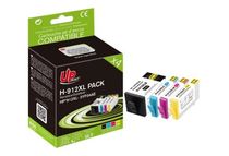 UPrint - paquete de 4 - negro, amarillo, cián, magenta - compatible - refabricado - cartucho de tinta (alternativa para: HP 912XL)