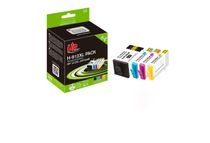 UPrint H-912XL - Paquete de 4 - negro, amarillo, cián, magenta - compatible - caja para colgar - refabricado - cartucho de tinta (alternativa para: HP 3YL81AE) - para HP Officejet 8010, 8012, 8013, 8014, 8015, 8017; Officejet Pro 8022, 8023, 8024, 8025