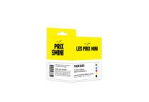 Prix Mini - Paquete de 4 - XL - negro, cián, magenta, amarillo - compatible - cartucho de tinta (alternativa para: Epson C13T03A64010) - para Epson Expression Home XP-2150, 2155, 3150, 3155, 4150, 4155; WorkForce WF-2840, 2845, 2870