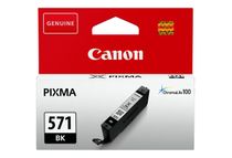Canon CLI-571BK - 7 ml - negro - original - depósito de tinta - para PIXMA TS5051, TS5053, TS5055, TS6050, TS6051, TS6052, TS8051, TS8052, TS9050, TS9055