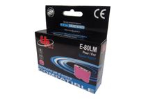 UPrint E-80LM - 12 ml - tamaño XL - magenta claro - compatible - cartucho de tinta (alternativa para: Epson T0806) - para Epson Stylus Photo P50, PX650, PX660, PX710, PX720, PX730, PX800, PX810, PX820, PX830