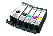 UPrint C-525/526 PACK - Paquete de 5 - negro, amarillo, cián, magenta - compatible - refabricado - cartucho de tinta - para Canon PIXMA iP4950, iX6550, MG5350, MG6250, MG8150, MG8250, MX715, MX885, MX892, MX895