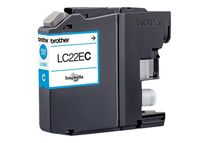 Brother LC22EC - Súper Alto Rendimiento - cián - original - cartucho de tinta - para Brother MFC-J5920DW