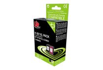 UPrint - Paquete de 2 - compatible - refabricado - cartucho de tinta (alternativa para: HP 301XL, HP CH563EE, HP CH564EE) - para Deskjet 1050A J410, 1051A J410, 10XX, 10XX J410, 15XX, 2000, 2050 J510, 2050A J510, 2054A J510, 25XX, 3000, 3050 J610, 3050A 