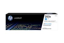 HP 203X - Alto rendimiento - cián - original - LaserJet - cartucho de tóner (CF541X) - para Color LaserJet Pro M254dw, M254nw, MFP M280nw, MFP M281cdw, MFP M281fdn, MFP M281fdw