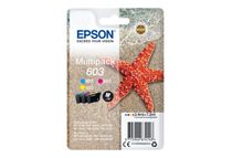 Epson 603 Multipack - paquete de 3 - amarillo, cián, magenta - original - cartucho de tinta