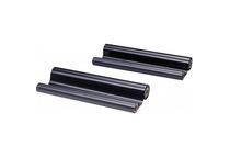 Lama France - paquete de 2 - negro - recarga de cinta de impresión (transferencia térmica) (alternativa para: Brother PC72)