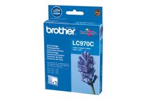 Brother LC970C - Cián - original - cartucho de tinta - para Brother DCP-135C, DCP-150C, DCP-153C, DCP-157C, MFC-235C, MFC-260C