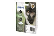 Epson T0891 - 5.8 ml - negro - original - blíster - cartucho de tinta - para Stylus S21, SX110, SX115, SX210, SX215, SX218, SX400, SX410, SX415; Stylus Office BX300