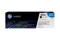 HP 304A - Negro - original - LaserJet - cartucho de tóner (CC530A) - para Color LaserJet CM2320fxi, CM2320n, CM2320nf, CP2025, CP2025dn, CP2025n, CP2025x
