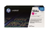 HP 504A - Magenta - original - LaserJet - cartucho de tóner (CE253A) - para Color LaserJet CM3530 MFP, CM3530fs MFP, CP3525, CP3525dn, CP3525n, CP3525x