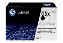 HP 05X - Alto rendimiento - negro - original - LaserJet - cartucho de tóner (CE505X) - para LaserJet P2054, P2055, P2056, P2057