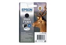 Epson T1301 - 25.4 ml - tamaño XL - negro - original - blíster - cartucho de tinta - para Stylus Office BX630, BX635, BX935; WorkForce WF-3010, 3520, 3530, 3540, 7015, 7515, 7525
