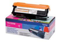 Brother TN320M - Magenta - original - cartucho de tóner - para Brother DCP-9055, DCP-9270, HL-4140, HL-4150, HL-4570, MFC-9460, MFC-9465, MFC-9970