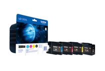 Brother LC1280XLVALBP - Paquete de 4 - negro, amarillo, cián, magenta - original - cartucho de tinta - para Brother MFC-J5910DW, MFC-J6510DW, MFC-J6710DW, MFC-J6910DW