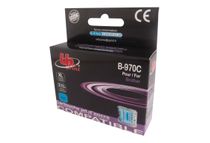 UPrint B-970C - 10 ml - cián - compatible - cartucho de tinta (alternativa para: Brother LC1000C, Brother LC970C) - para Brother DCP-135C, DCP-150C, DCP-153C, DCP-157C, MFC-235C, MFC-260C