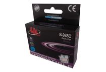 UPrint B-985C - 12 ml - Capacidad XL - cián - compatible - cartucho de tinta (alternativa para: Brother LC985C) - para Brother DCP-J125, DCP-J140, DCP-J315, DCP-J515, MFC-J220, MFC-J265, MFC-J410, MFC-J415