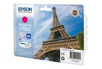Epson T7023 - 21.3 ml - tamaño XL - magenta - original - blíster - cartucho de tinta - para WorkForce Pro WP-4015, WP-4025, WP-4095, WP-4515, WP-4525, WP-4535, WP-4545, WP-4595