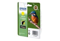 Epson T1594 - 17 ml - amarillo - original - blíster - cartucho de tinta - para Stylus Photo R2000