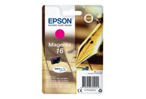 Epson 16 - 3.1 ml - magenta - original - cartucho de tinta - para WorkForce WF-2010, 2510, 2520, 2530, 2540, 2630, 2650, 2660, 2750, 2760