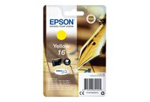 Epson 16 - 3.1 ml - amarillo - original - cartucho de tinta - para WorkForce WF-2010, WF-2510, WF-2520, WF-2530, WF-2540, WF-2630, WF-2650, WF-2660, WF-2750