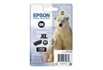 Epson 26XL - 8.7 ml - XL - Photo Negro - original - blíster - cartucho de tinta - para Expression Premium XP-510, 520, 600, 605, 610, 615, 620, 625, 700, 710, 720, 800, 810, 820