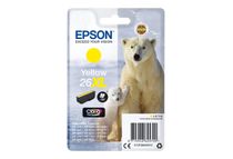 Epson 26XL - 8.7 ml - XL - amarillo - original - blíster - cartucho de tinta - para Expression Premium XP-510, 520, 600, 605, 610, 615, 620, 625, 700, 710, 720, 800, 810, 820