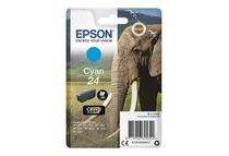 Epson 24 - 4.6 ml - cián - original - cartucho de tinta - para Expression Photo XP-55, 750, 760, 850, 860, 950, 960, 970; Expression Premium XP-750, 850