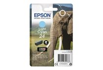 Epson 24 - 5.1 ml - cián claro - original - cartucho de tinta - para Expression Photo XP-55, 750, 760, 850, 860, 950, 960, 970; Expression Premium XP-750, 850