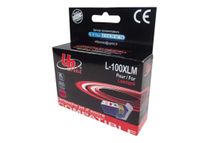 UPrint L-100XLM - 13 ml - tamaño XL - magenta - compatible - cartucho de tinta (alternativa para: Lexmark 100XLA) - para Lexmark Prevail Pro704, Value Ink Prevail Pro709, Value Ink Prospect Pro209