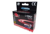 UPrint L-100XLY - 13 ml - amarillo - compatible - cartucho de tinta (alternativa para: Lexmark 100XL) - para Lexmark Prevail Pro704, Value Ink Prevail Pro709, Value Ink Prospect Pro209