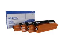 Brother DR241CL - Negro, amarillo, cián, magenta - original - kit de tambor - para Brother DCP-9015, 9020, 9022, HL-3140, 3150, 3152, 3170, 3172, MFC-9140, 9142, 9332, 9342