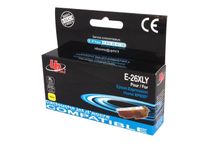 UPrint E-26XLY - 15 ml - tamaño XL - amarillo - compatible - cartucho de tinta (alternativa para: Epson T2614, Epson T2634) - para Epson Expression Premium XP-510, 520, 600, 610, 615, 620, 625, 710, 720, 800, 810, 820