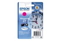 Epson 27 - 3.6 ml - magenta - original - cartucho de tinta - para WorkForce WF-3620, WF-3640, WF-7110, WF-7210, WF-7610, WF-7620, WF-7710, WF-7715, WF-7720