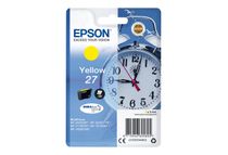 Epson 27 - 3.6 ml - amarillo - original - cartucho de tinta - para WorkForce WF-3620, WF-3640, WF-7110, WF-7210, WF-7610, WF-7620, WF-7710, WF-7715, WF-7720
