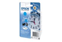 Epson 27XL - 10.4 ml - XL - cián - original - cartucho de tinta - para WorkForce WF-3620, WF-3640, WF-7110, WF-7210, WF-7610, WF-7620, WF-7710, WF-7715, WF-7720