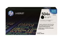 HP 504A - Negro - original - LaserJet - cartucho de tóner (CE250A) - para Color LaserJet CM3530, CM3530fs, CP3525, CP3525dn, CP3525n, CP3525x, CP3527, CP3529