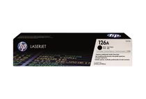 HP 126A - Negro - original - LaserJet - cartucho de tóner (CE310A) - para Color LaserJet Pro CP1025; LaserJet Pro MFP M175; TopShot LaserJet Pro M275