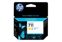 HP 711 - 29 ml - amarillo - original - DesignJet - cartucho de tinta - para DesignJet T100, T120, T120 ePrinter, T125, T130, T520, T520 ePrinter, T525, T530