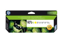 HP 971XL - Alto rendimiento - amarillo - original - cartucho de tinta - para Officejet Pro X451dn, X451dw, X476dn MFP, X476dw MFP, X551dw, X576dw MFP