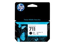 HP 711 - 38 ml - negro - original - DesignJet - cartucho de tinta - para DesignJet T100, T120, T120 ePrinter, T125, T130, T520, T520 ePrinter, T525, T530