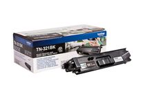 Brother TN321BK - Negro - original - cartucho de tóner - para Brother DCP-L8400, DCP-L8450, HL-L8250, HL-L8350, MFC-L8650, MFC-L8850