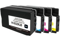 UPrint H-932/933XL - Paquete de 4 - negro, amarillo, cián, magenta - compatible - refabricado - cartucho de tinta (alternativa para: HP 932XL, HP 933XL) - para HP Officejet 6100, 6600 H711a, 6700, 7110, 7510, 7610, 7612