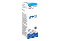 Epson T6642 - 70 ml - cián - original - recarga de tinta - para EcoTank ET-14000, ET-16500, ET-2500, ET-2550, ET-2600, ET-2650, ET-3600, ET-4500, ET-4550