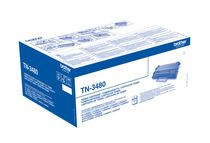 Brother TN3480 - Alto rendimiento - negro - original - cartucho de tóner - para Brother HL-L5000, L5100, L5200, L6200, L6300, L6450, MFC-L5700, L6800, L6900, L6950, L6970