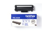 Brother TN2420 - Alto rendimiento - negro - original - cartucho de tóner - para Brother DCP-L2510, L2530, L2537, L2550, HL-L2350, L2370, L2375, MFC-L2713, L2730, L2750
