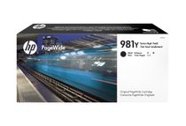 HP 981Y - 343.5 ml - Rendimiento extra alto - negro - original - PageWide - cartucho de tinta - para PageWide Enterprise Color MFP 586; PageWide Managed Color E55650