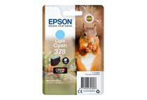 Epson 378 - 4.8 ml - cián claro - original - blíster - cartucho de tinta - para Expression Home XP-8605, XP-8606; Expression Photo XP-8500, XP-8505, XP-8700
